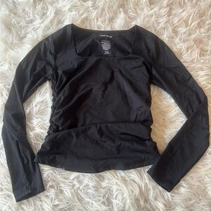 T.J.Maxx Elegant Black Long Sleeve Top